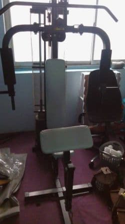 دستگاه بدنسازی 21 کاره و میز پرس سینه 7 کاره