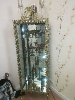 بوفه برنجی تمیز