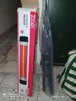 بخاری برقی تابشی