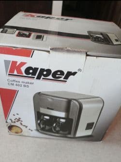 قهوه ساز کاپر آکبند با کارتن و دفترچه راهنما
