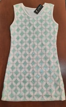 لباس مجلسی پولک دوزی