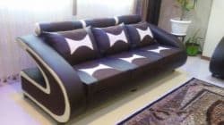 مبل راحتی تمام چرم ارزان قیمت 