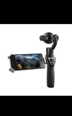 دوربین osmo plus لرزشگیر چست و ۳ تا باطری