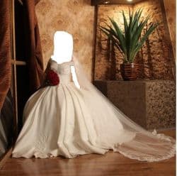 لباس عروس بسیار شیک