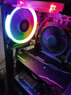 کیس گیمینگ در حد نو RTX 2060S - RX 580