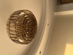 ۲عدد لوستر کریستال