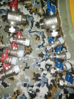 شیر قطع شونده گاز و شیر کلکتور