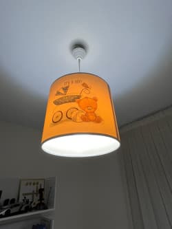 لوستر و پنل پرده ست