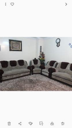 مبلمان راحتی هفت نفره 