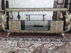میز تلویزیون برنجی نو