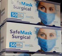 ماسک جراحی سه لایه استاندارد جعبه پنجاه عددی
